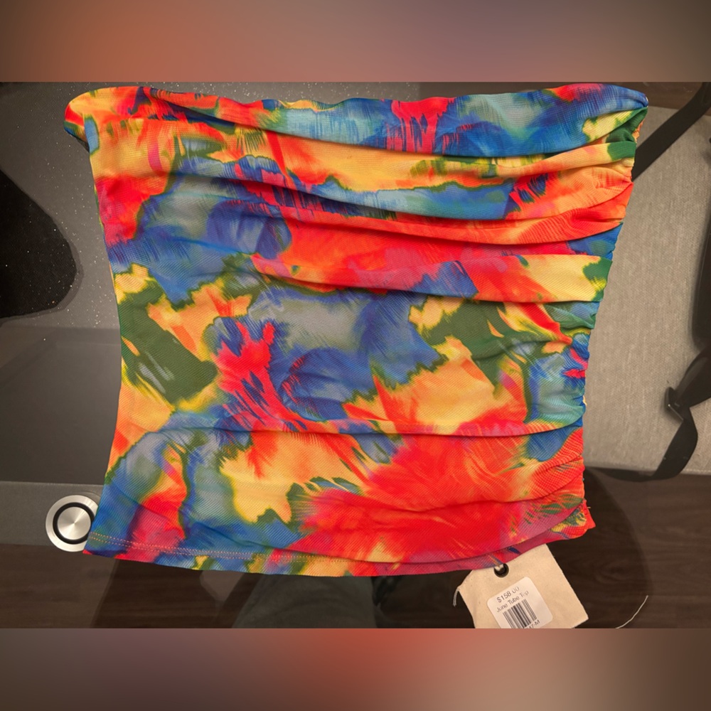 SER.O.YA Multicolor Strapless Blouse